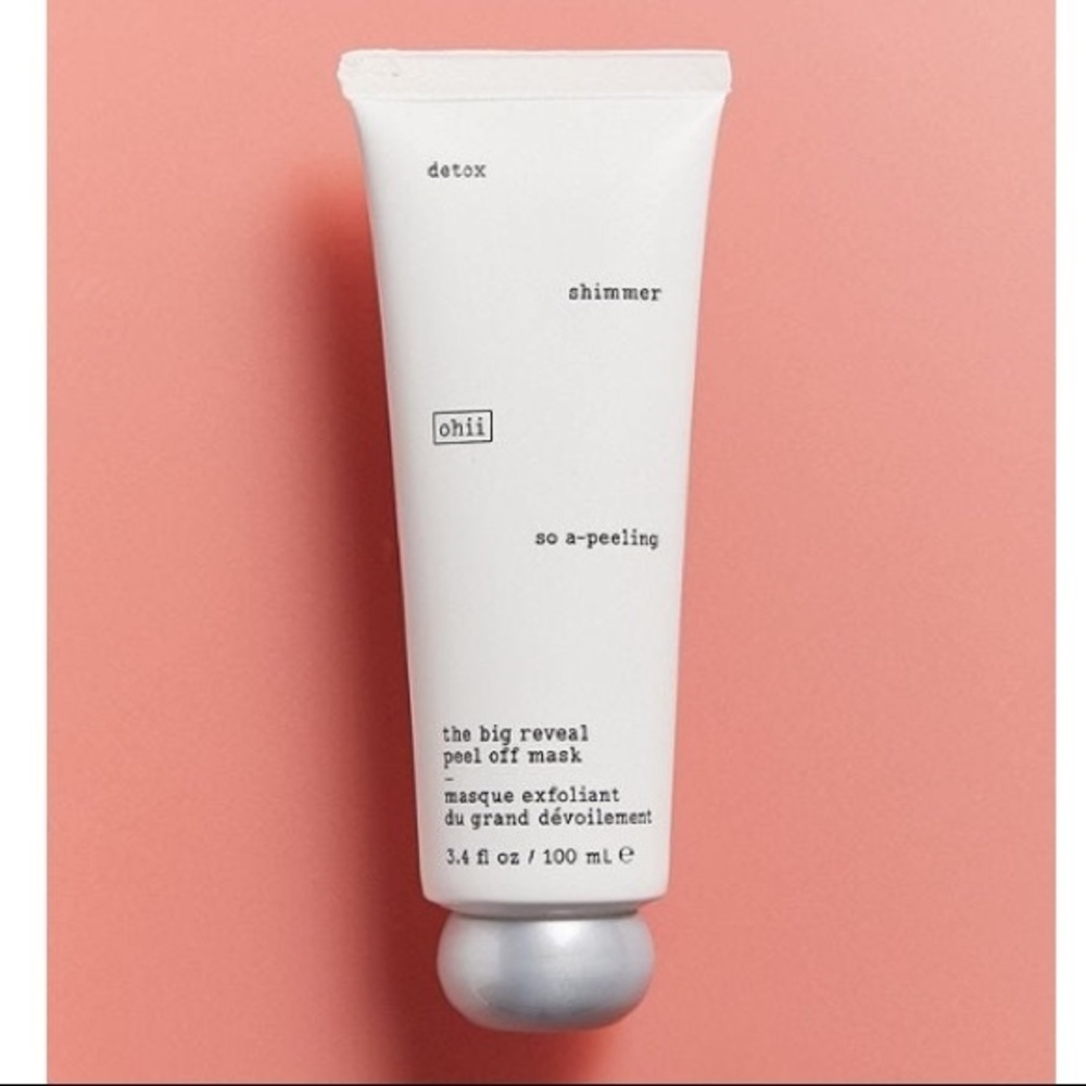 Ohii so a-peeling shimmering peel off mask